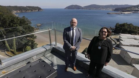 Jos Manuel Pereira, a la izquierda, con Reme Salgueiro, directora general, que ahora quedar al frente de Las Sirenas