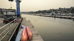 En la zona del Club Naval de Pontevedra el dragado del L&eacute;rez permitir&aacute; alcanzar una profundidad de 2,50 metros