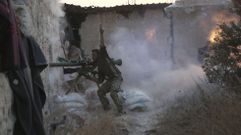 Combates en la ciudad siria de Alepo