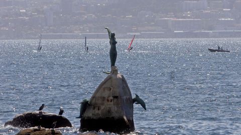 El galen y la sirenita de Cangas