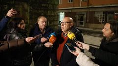 Xos� Carlos Valc�rcel, tras solicitar su baja como militante del PSOE.