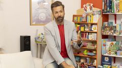 Rodrigo Costoya, durante o seu paso por Clari�n, d�as atr�s 
