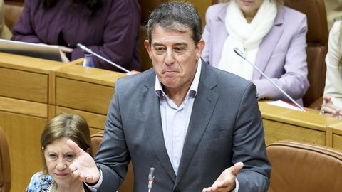 El portavoz del PSdeG, Jos Ramn Gmez Besteiro.