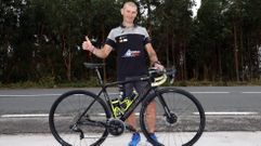 Arturo Pieiro ciclista peregrino que har el Camino de Santiago desde Turqua en bicicleta