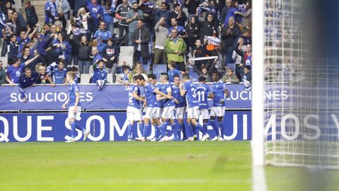 Derbi en el Carlos Tartiere entre el Oviedo y el Sporting, temporada 2018-2019