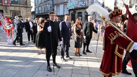 Ofrenda a San Roque en Betanzos 