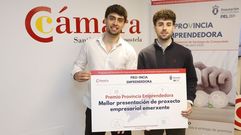 La iniciativa de D�az y Mosquera gan� el premio de mejor presentaci�n de proyecto empresarial emergente del programa Provincia Emprendedora
