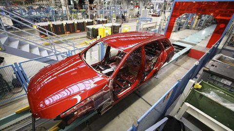 F�brica de Mercedes-Benz en Bremen, Alemania, en una imagen de archivo