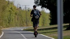 Los patinetes el�ctricos, como el de la foto, tendr�n que ser registrados en la DGT.