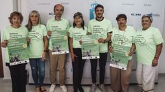 Vicente Mari�o y Mar�a Jos� Carreira (en el centro) presentaron la iniciativa