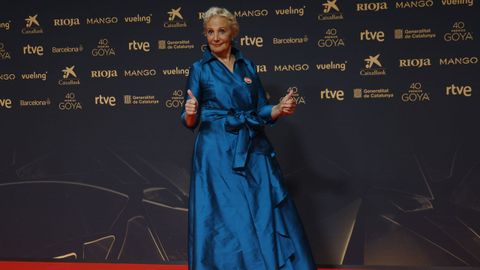 La actriz Elena Irueta.