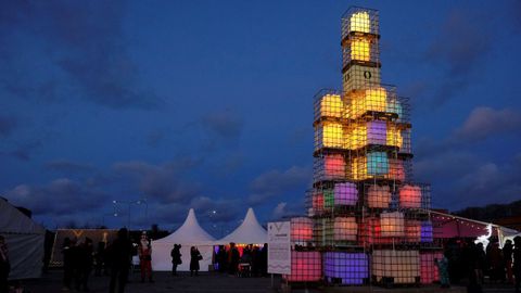 ILUMINACIÓN NAVIDEÑA EN VIIMSI, ESTONIA