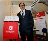 El director de Health in Code hace unas semanas en el congreso sobre biotecnolog�a BioSpain. 