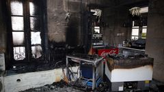 Incendio en el pub Brothers de Cambados