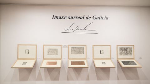 Exposici�n �Imaxe surreal de Galicia�, de Xaime Quessada en el Mugart