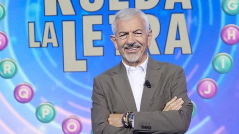 Carlos Sobera, presentador de �Rueda la letra�