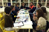 Protecci�n Civil, Polic�a Local, DGT, AMPA y direcci�n del centro participaron ayer en la reuni�n. 