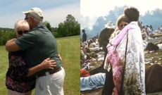 Ellos son los protagonistas de la ic�nica fotograf�a de Woodstock
