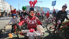 Un paseo con colores de fiesta por la costa vilagarciana