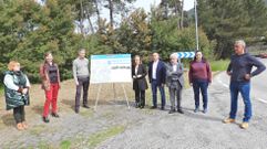 La conselleira de Infraestruturas e Mobilidade, Ethel V�zquez, visit� A Arnoia