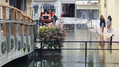 Inundaciones en Vegadeo