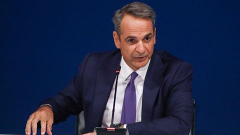 El primer ministro griego,�Kyriakos Mitsotakis.