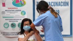 Vacunaci�n contra el covid-19 en Avil�s