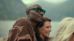 El chamn Durek Verrett y Marta Luisa de Noruega