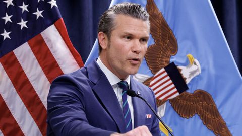 El secretario de Guerra de EE.UU., Pete Hegseth.