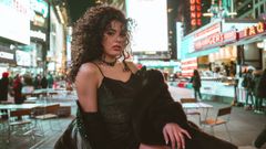 La ourensana Aida Blanco grab� su nuevo v�deoclip en Nueva York