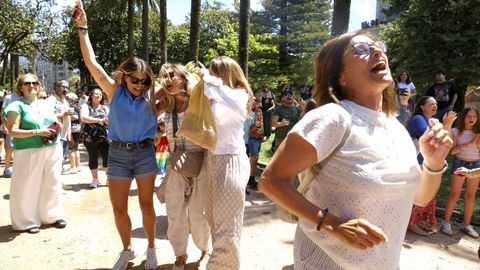 Fiesta en la Alameda de Pontevedra por el D�a del Ogullo LGTBIQ+