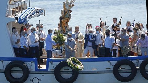 Procesin del Carmen en Lampn 2020