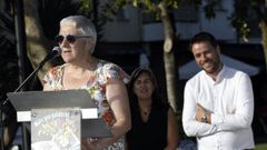 Cielo Fern�ndez, presidenta del Anpa de la escuela de m�sica, en primer plano