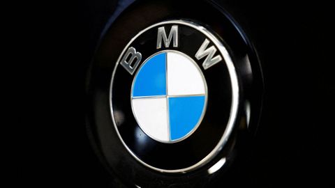 Logotipo de BMW. Imagen de archivo.