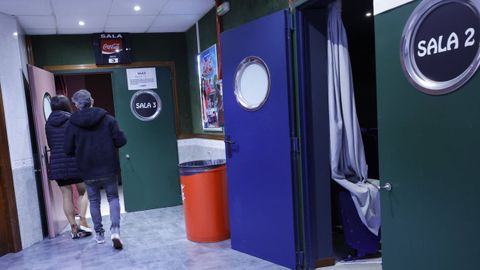 Imagen de archivo de las salas de cine viveirenses, justo antes del �ltimo cierre, tras las �ltimas navidades