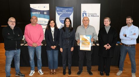 Antonio Lij, Fernando Abraldes, Estefana Ramos, Mara Sampedro, Juan Antonio Prez, Mara Jos Casais y Jos Antonio Vidal