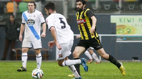 Las im�genes del partido Ribadumia contra Deportivo B