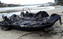 El incendio de dos planeadoras robadas en el puerto de Meloxo desat� las quejas del sector. 