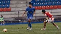 Dani Garca (19), jugador del Ourense CF.