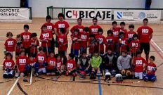 Los peque�os del Cerceda acabaron ya su campamento.