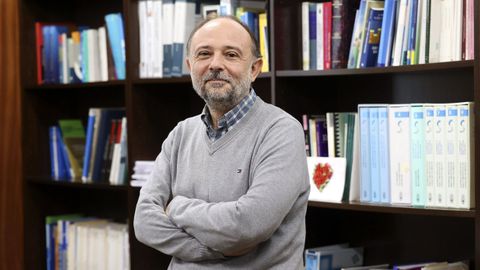 Alberto Ruano, catedrático e investigador del radón. 