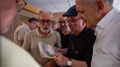 Un momento de la reuni�n de antiguos residentes