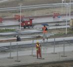 Obras en el Ofim�tico el pasado diciembre. 