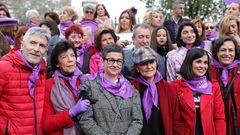 Miembros del Gobierno en la manifestaci�n del 8M