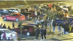 Imagen de la �ltima quedada de veh�culos en Lugo