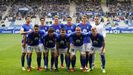 Real Oviedo Alcorcon Carlos Tartiere.Alineacion del Real Oviedo frente al Alcorcon