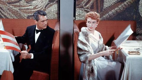 Cary Grant y Deborah Kerr, la pareja protagonista.