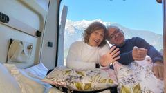 El primer viaje de Eugenio y Puri en autocaravana: recorrieron14 paseseuropeos en 24 das