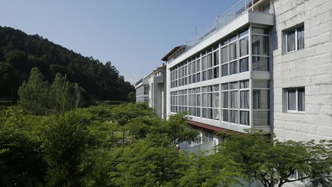 El balneario de Lobios, en Ro Caldo