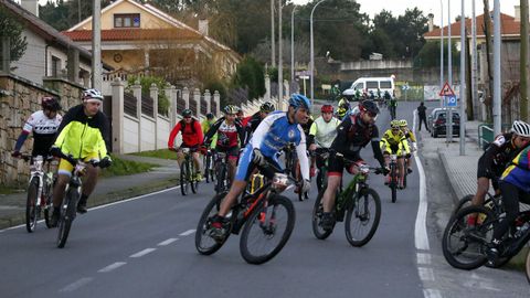 Ruta BTT de Nadal en Ribeira